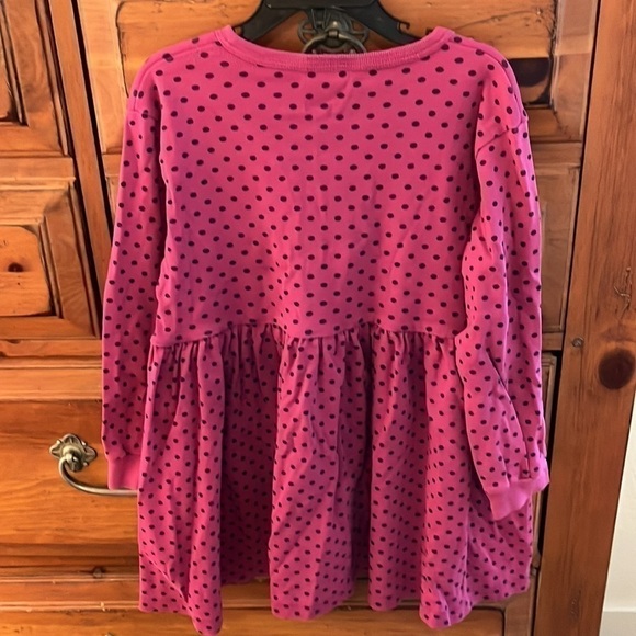 Hanna Andersson Girl’s pink and blue dress, size 110 or US size 5. - Picture 5 of 5